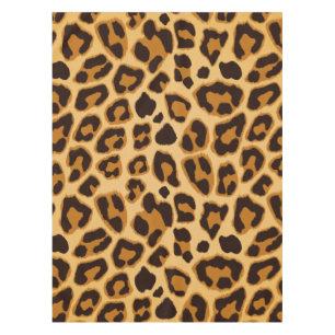 Toalha De Mesa Teste padrão do impressão da pele do leopardo