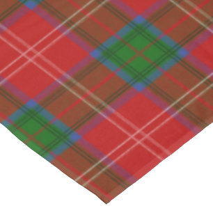 Toalha De Mesa Teste padrão escocês do Tartan do clã de Chisho