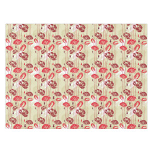 Toalha De Mesa Teste padrão floral 2 da elegância abstrata