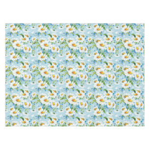 Toalha De Mesa Teste padrão floral brilhante bonito à moda 2
