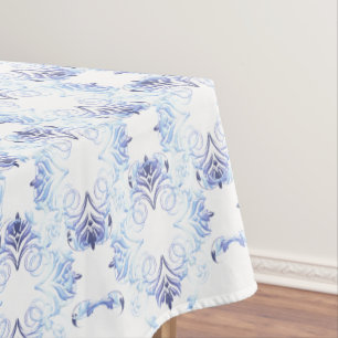 Toalha De Mesa teste padrão floral do damasco