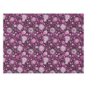 Toalha De Mesa Teste padrão floral dos namorados