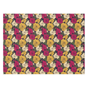 Toalha De Mesa Teste padrão floral elegante