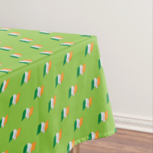 Toalha De Mesa Teste padrão irlandês da bandeira
