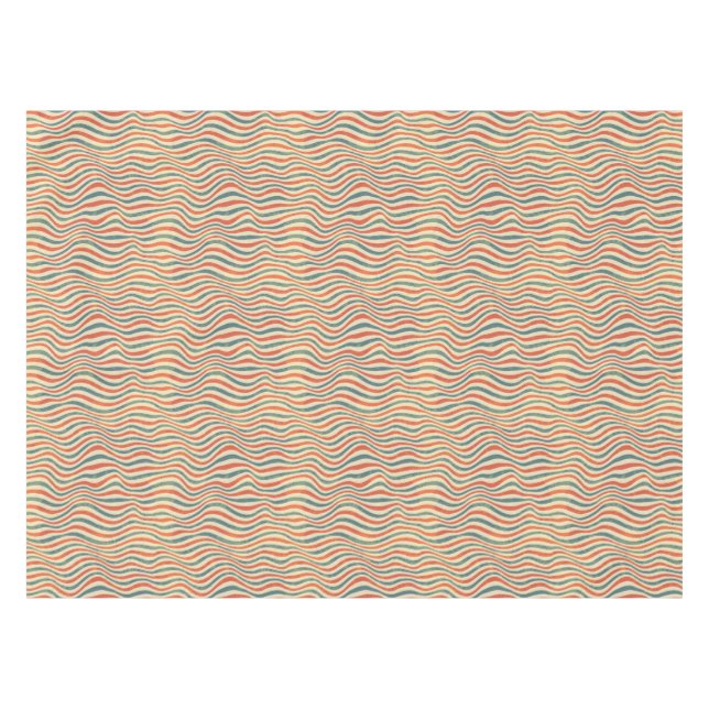 Toalha De Mesa Teste padrão listrado (Frente (Horizontal))