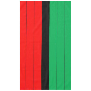 Toalha De Mesa Teste padrão listrado verde preto vermelho de