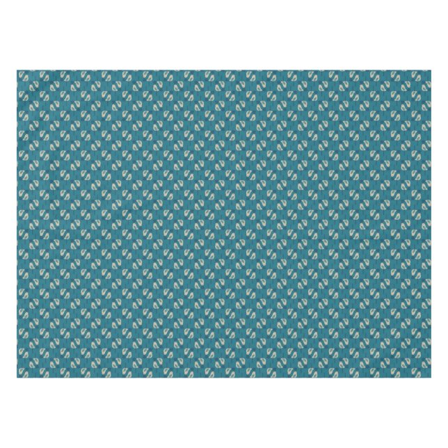 Toalha De Mesa teste padrão que indica pássaros (Frente (Horizontal))