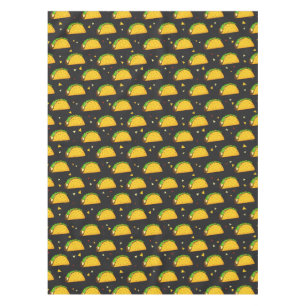 Toalha De Mesa Teste padrão saboroso do Taco