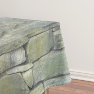 Toalha De Mesa Teste padrão velho da parede de pedra, Tablecloth