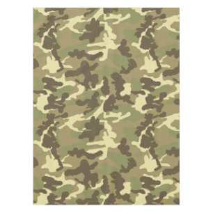 Toalha De Mesa Teste padrão verde da camuflagem