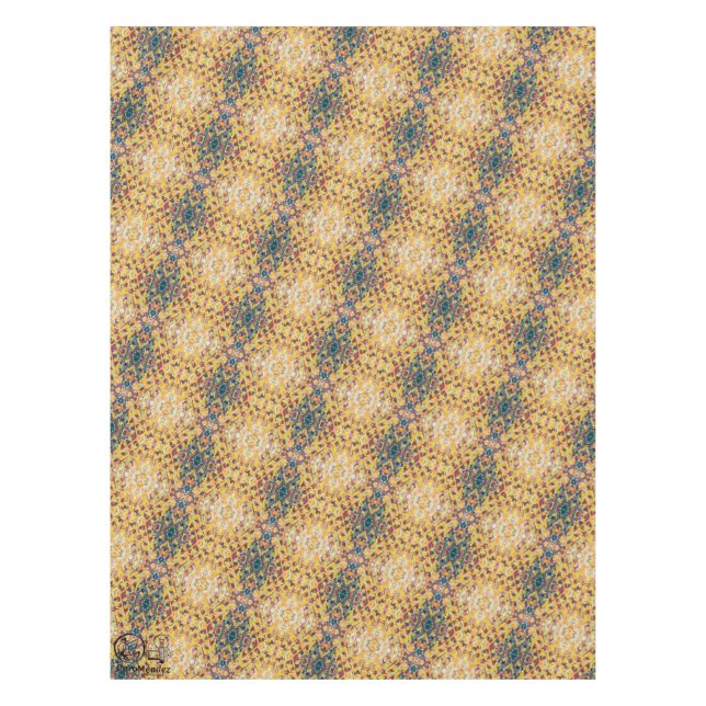 Toalha De Mesa Textura #2 de la obra Piña. SERIE (Frente)