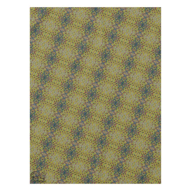 Toalha De Mesa Textura #5 de la obra Piña. SERIE (Frente)