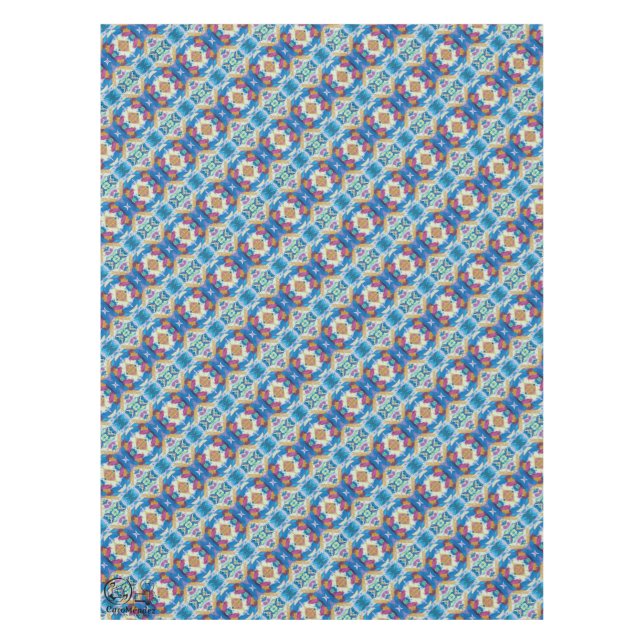 Toalha De Mesa Textura #7 de la obra Piña (Frente)