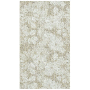 Toalha De Mesa Textura de creme de margarida lisa