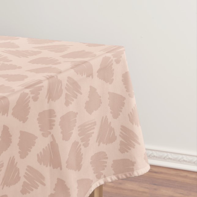 Toalha De Mesa Textura De Florestas De Ferro De Outono Em Tom (Posição Original)