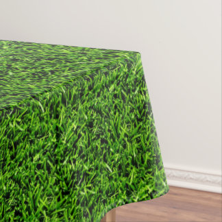 Toalha De Mesa Textura Realista de Foto Grass Verde Engraçado