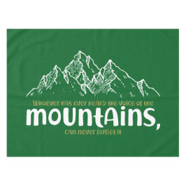 Toalha De Mesa The Voice of the Mountains