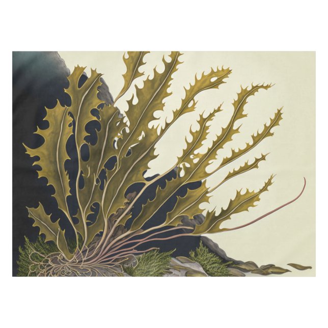 Toalha De Mesa Tidal Fronds (Frente (Horizontal))
