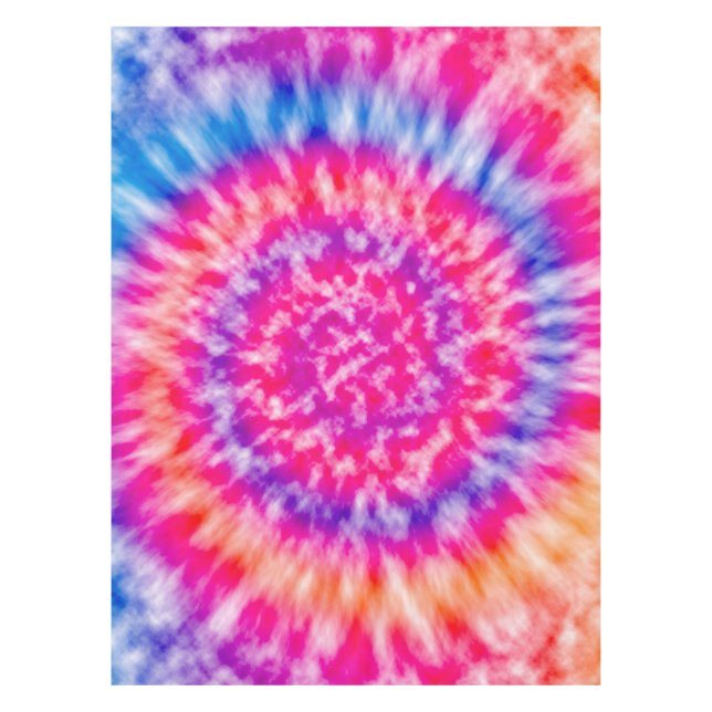Toalha De Mesa Tie Dye (Frente)