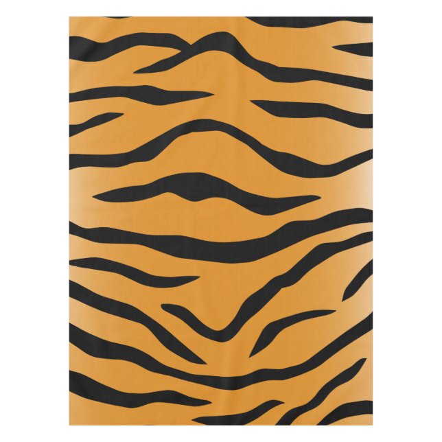 Toalha De Mesa Tiger stripes pattern (Frente)
