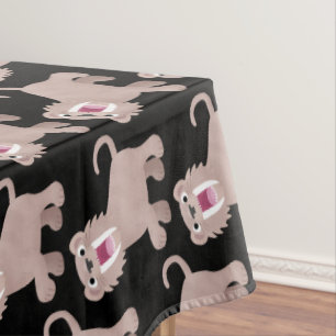 Toalha De Mesa Tigre Smilodon de Tigre de Saber