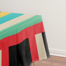 Tiras Verticais Horizontais Multicolores