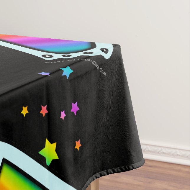 TOALHA DE MESA TOALHAS PERSONALIZADAS - DESIGN DE COPO DE SHOT (Posição Original)