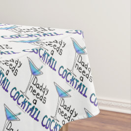 TOALHA DE MESA TOALHAS PERSONALIZADAS - O PAPAI PRECISA DE UM COQ