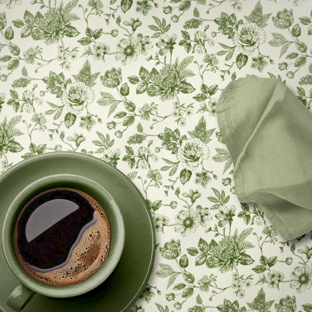 Toalha De Mesa Toile de Elegance Garden (Criador carregado)