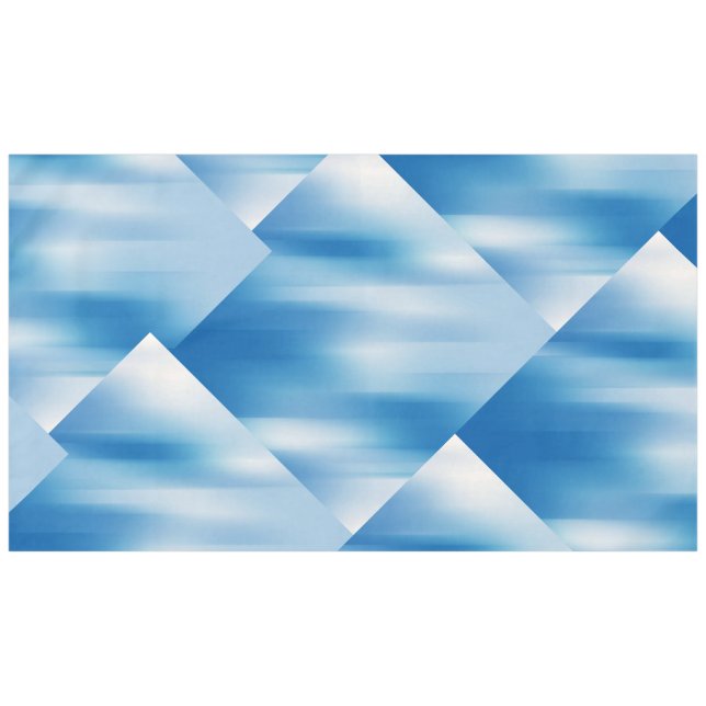 Toalha De Mesa Topaz azul (Frente (Horizontal))