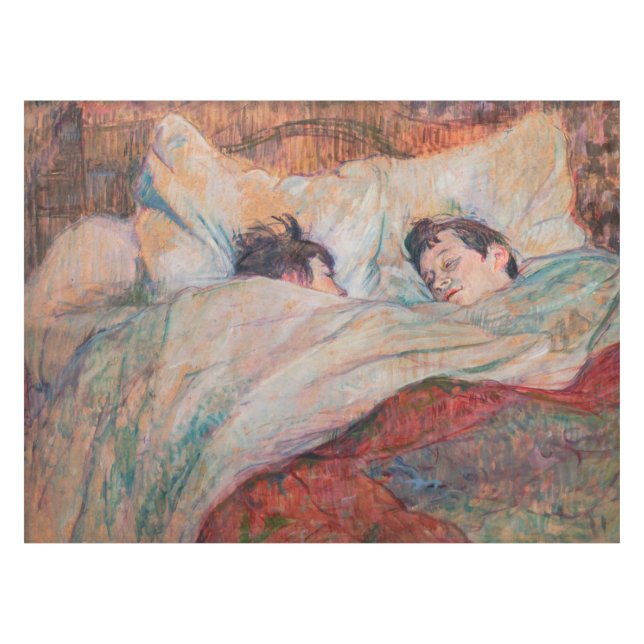 Toalha De Mesa Toulouse-Lautrec - A Cama (Frente (Horizontal))
