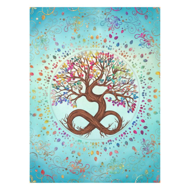 Toalha De Mesa Tree of Life - Infinity (Frente)