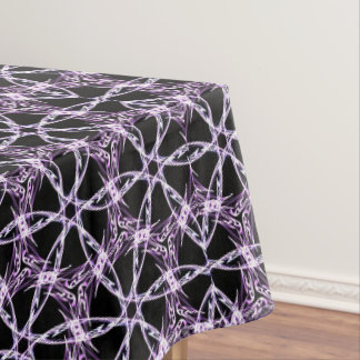 Toalha De Mesa Treliça Lavanda Mística