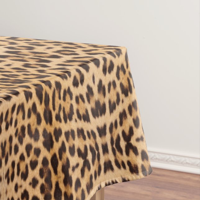 Toalha De Mesa trendy na moda selvagem safari impressão-leopardo (Posição Original)