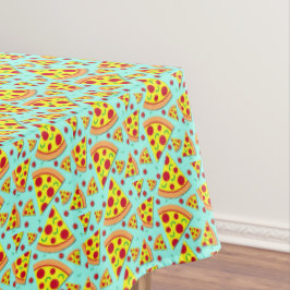 Toalha De Mesa Trendy Pizza Slices no Restaurante Blue Pizzeria