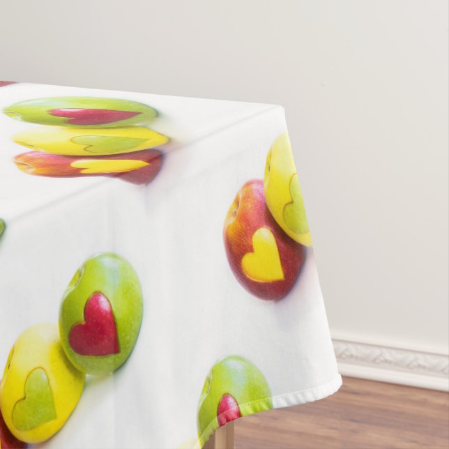 Toalha De Mesa Três maçãs (Posição Original)