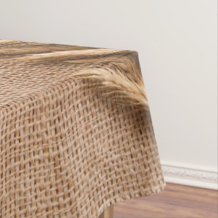 Toalha De Mesa Trigo de mesa em saco de burlap sack