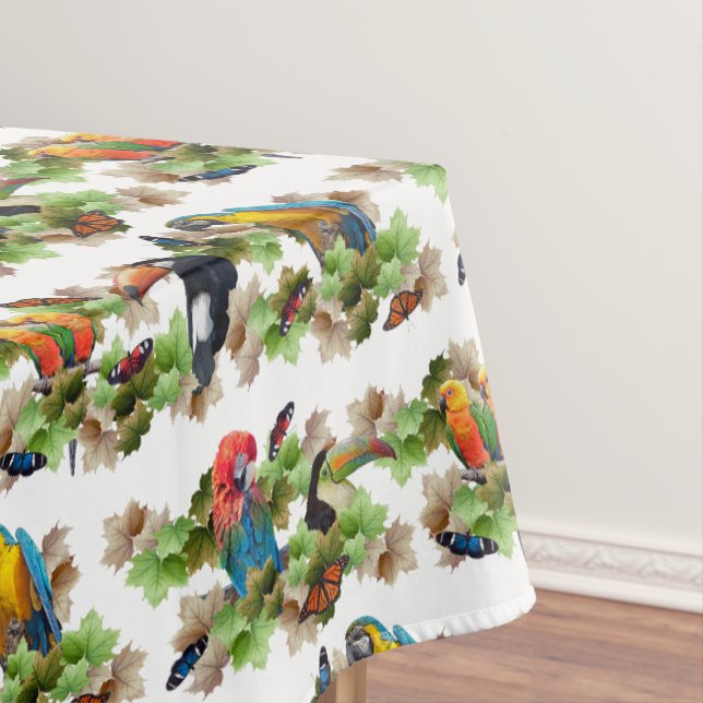 Toalha de Mesa Tropical (Posição Original)