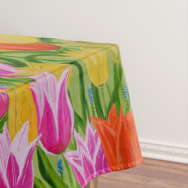 Toalha De Mesa Tulips Duvet Tablecloth (Posição Original)