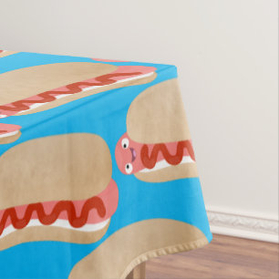 Toalha De Mesa Um desenho animado e engraçado de Weiner