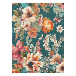 Toalha De Mesa Um Incrível Floral de Verão como Pintura