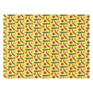Toalha De Mesa Um Mundo de Pimentões Chili Tablecloth
