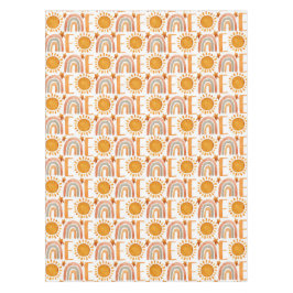 Toalha De Mesa Um primeiro aniversario de Watercolor Sunshine e R