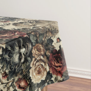 Toalha De Mesa Um Santuário Selvagem - Padrão Gótico Grande