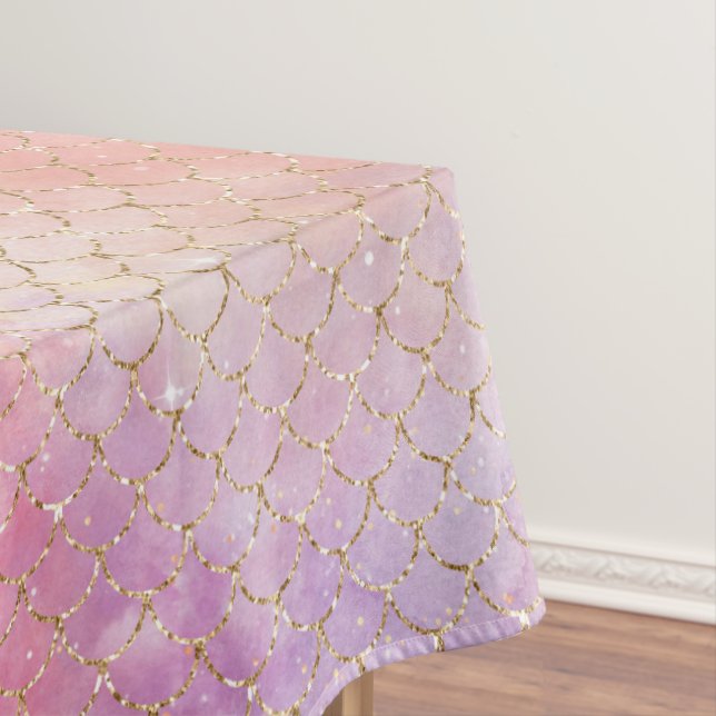 Toalha De Mesa Uma Galáxia de Sereia Série Design 12  (Posição Original)