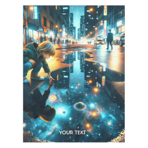 Toalha De Mesa Universo da rua Fantasy Cute Boy