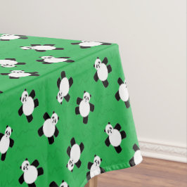 Toalha De Mesa Urso-panda com erva