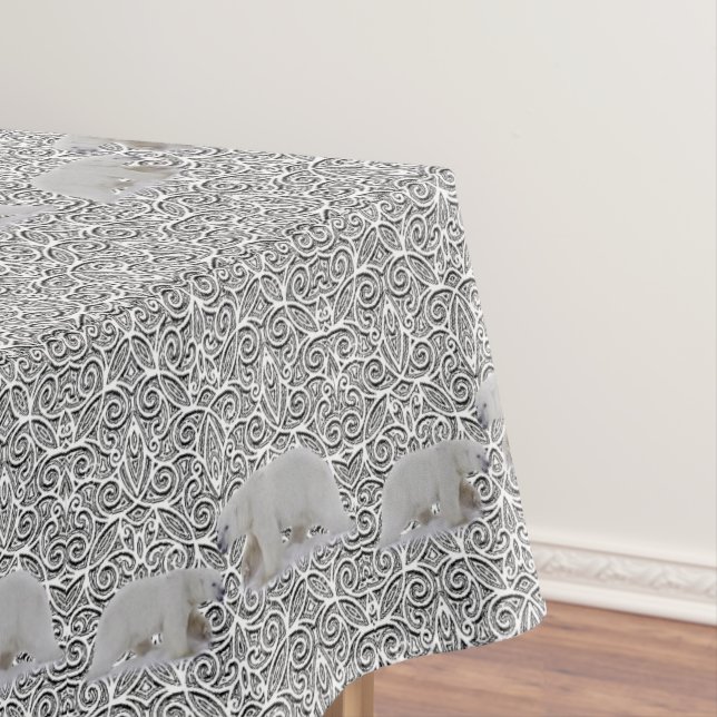 Toalha De Mesa Urso Polar de Tablecloth (Posição Original)