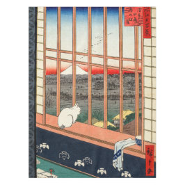 Toalha De Mesa Utagawa Hiroshige - Campos de arroz Asakusa