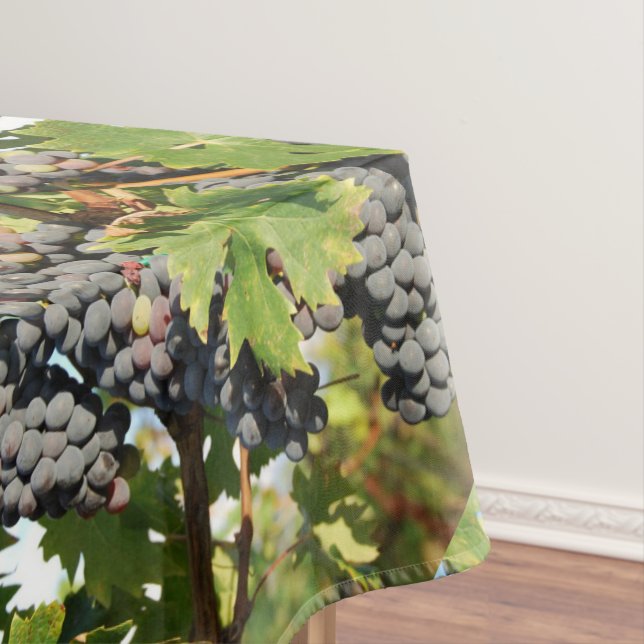 Toalha De Mesa Uvas Viníferas Na Videira (Posição Original)